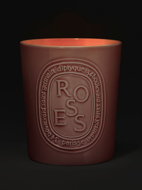 Roses Candle